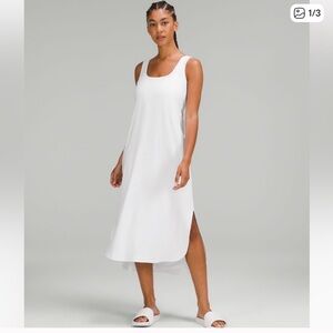 lululemon athletica White Backless Dress